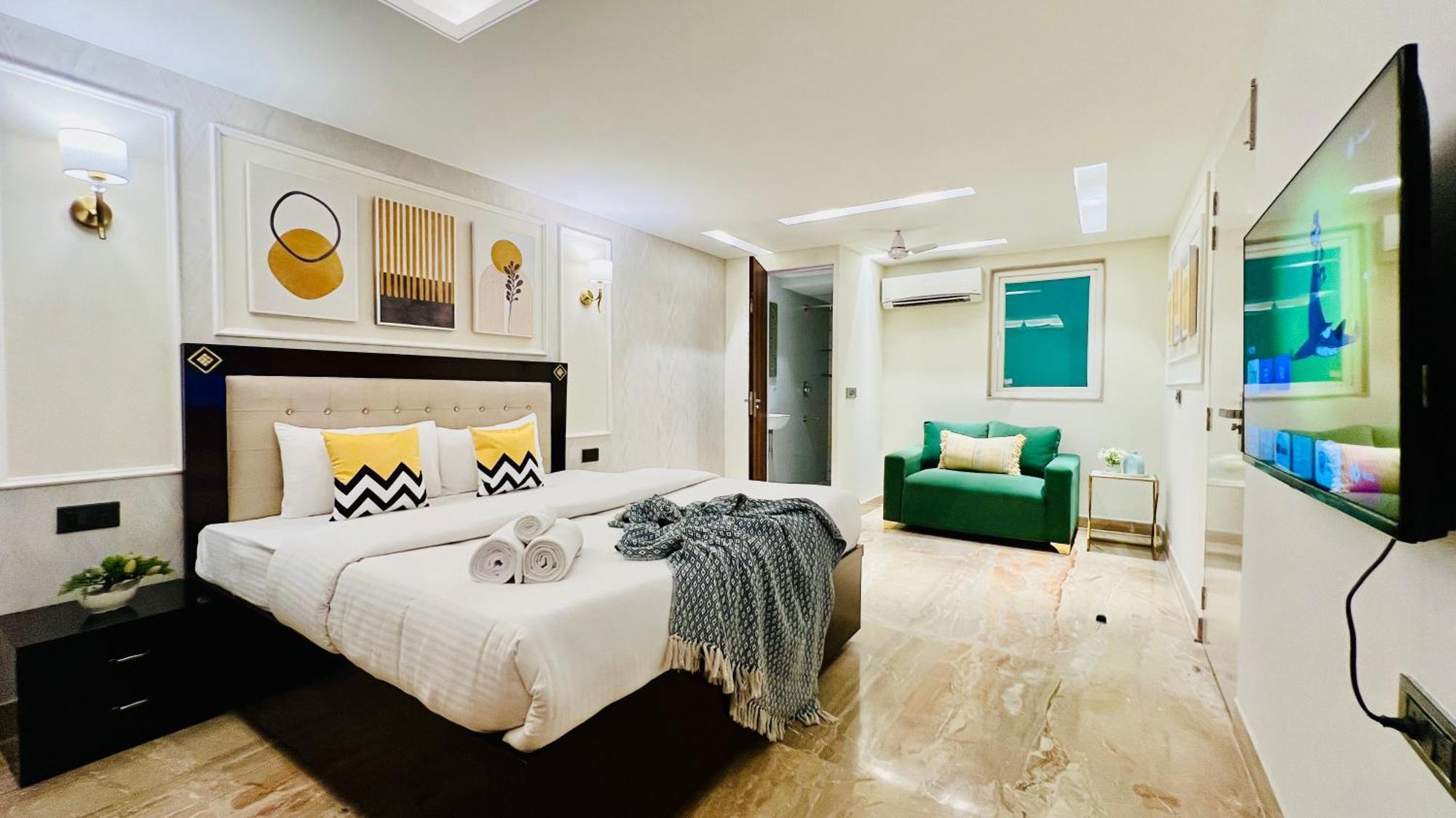Zen Suites Gurgaon - Luxe Stays Collection Dış mekan fotoğraf
